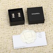 Chanel 23p Five-pointed Star Double C Earrings - 2