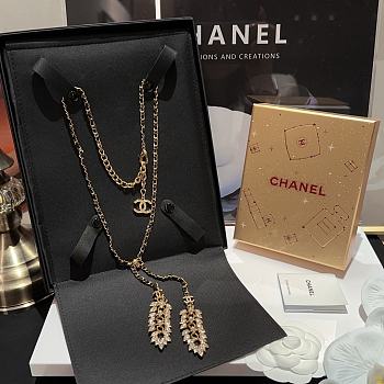 Chanel Goose Wheat Necklace