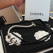 Chanel Goose 23C Black and White Pearl Necklace - 5