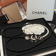 Chanel Goose 23C Black and White Pearl Necklace - 4