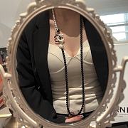 Chanel Goose 23C Black and White Pearl Necklace - 2