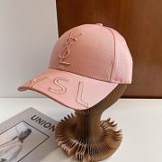 Saint Laurent Hat in Pink - 6