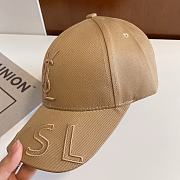 Saint Laurent Hat in Beige - 2