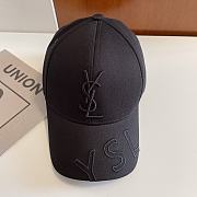 Saint Laurent Hat in Black - 1