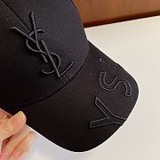 Saint Laurent Hat in Black - 2