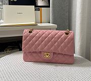 Chanel Classic Flap Bag in Pink Gold Hardware 25.5cm - 1