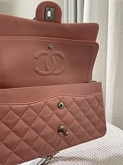 Chanel Classic Flap Bag in Pink Silver Hardware 25.5cm - 4