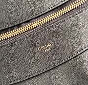 Celine Medium Romy In Supple Calfskin Black Bag 34x16x5cm - 3