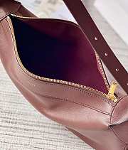 Celine Medium Romy In Supple Calfskin Red Bag 34x16x5cm - 4