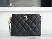 Chanel 23P Hobo Bag in Black 13x18x7cm - 1
