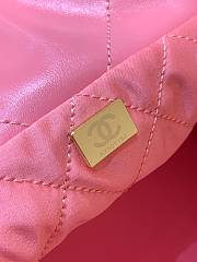 Chanel 22S Calfskin Coral Pink Handbag 35x37x7cm - 4