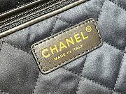Chanel 22S Calfskin Black Handbag 35x37x7cm - 4