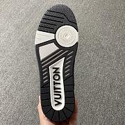 Louis Vuitton Trainer Sneaker White and Black - 4