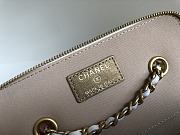 Chanel SS2021 Vanity Case Bag in White 17x9.5x8cm  - 5