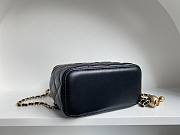 Chanel SS2021 Vanity Case Bag in Black 17x9.5x8cm - 3
