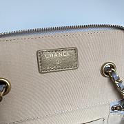 Chanel SS2021 Vanity Case Bag in Grey 17x9.5x8cm - 2