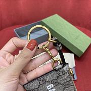 Gucci x Balenciaga The Hacker Project Card Case with Strap Beige/Ebony  - 2