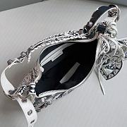 Balenciaga Le Cagole Xs Shoulder Bag Graffiti White 33x16x8cm - 4