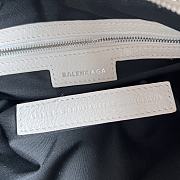 Balenciaga Le Cagole Xs Shoulder Bag Graffiti White 33x16x8cm - 5