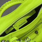 Balenciaga Yellow Neon XS Neo Cagole Top Handle Bag 26x11x18cm - 5