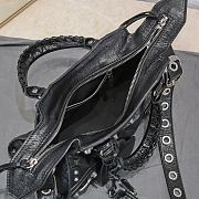 Balenciaga Black XS Neo Cagole Top Handle Bag 26x11x18cm - 6