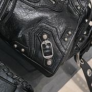 Balenciaga Black XS Neo Cagole Top Handle Bag 26x11x18cm - 2