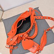 Balenciaga Orange XS Neo Cagole Top Handle Bag 26x11x18cm - 5
