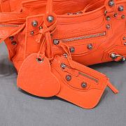 Balenciaga Orange XS Neo Cagole Top Handle Bag 26x11x18cm - 2