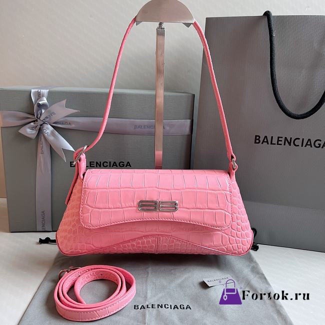 Balenciaga Damen XX Kleine Flap-Tasche in Pink 27x4.8x15.5cm - 1
