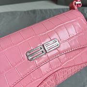 Balenciaga Damen XX Kleine Flap-Tasche in Pink 27x4.8x15.5cm - 6