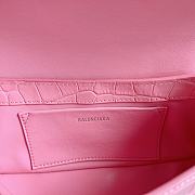 Balenciaga Damen XX Kleine Flap-Tasche in Pink 27x4.8x15.5cm - 3