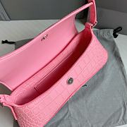 Balenciaga Damen XX Kleine Flap-Tasche in Pink 27x4.8x15.5cm - 4