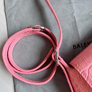 Balenciaga Damen XX Kleine Flap-Tasche in Pink 27x4.8x15.5cm - 2