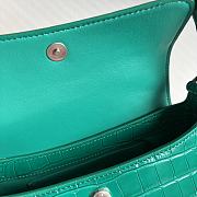 Balenciaga Damen XX Kleine Flap-Tasche in Green 27x4.8x15.5cm  - 5