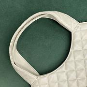 Saint Laurent Icare Maxi Shopping Bag in White 38x8x43cm - 2