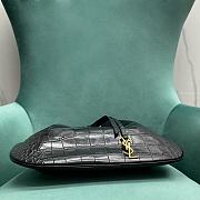 Saint Laurent Paris Vii Large Flat Hobo Bag 43x1x33cm - 6