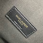 Saint Laurent Paris Vii Large Flat Hobo Bag 43x1x33cm - 3