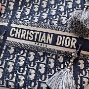 Dior Blue D-Bubble Bag 16x25x16cm - 4
