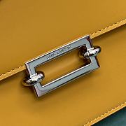 Saint Laurent Le Pavé Smooth Leather Bag in Yellow 24x7x17cm - 3