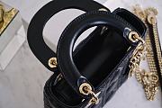 Dior Lady My ABCDior Bag in Black 17cm - 4