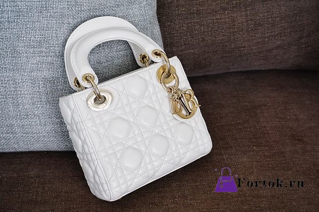 Dior Lady My ABCDior Bag in White 17cm - 1