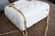 Dior Lady My ABCDior Bag in White 17cm - 2
