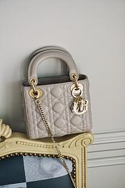 Dior Lady My ABCDior Bag in Beige 17cm - 1