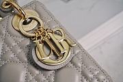 Dior Lady My ABCDior Bag in Beige 17cm - 3