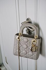 Dior Lady My ABCDior Bag in Beige 17cm - 5