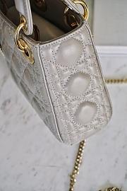 Dior Lady My ABCDior Bag in Beige 17cm - 6