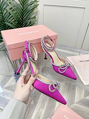 Mach&Mach Double Bow Heels in Pink - 3