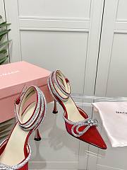 Mach&Mach Double Bow Heels in Red - 3