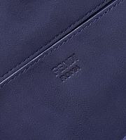 Fendi Women's Blue Baguette Chain Medium Shoulder Bag 24×6×13cm - 4