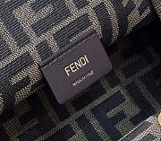 Fendi First Small Gold Laminated Leather Bag 26×9.5×18cm - 6